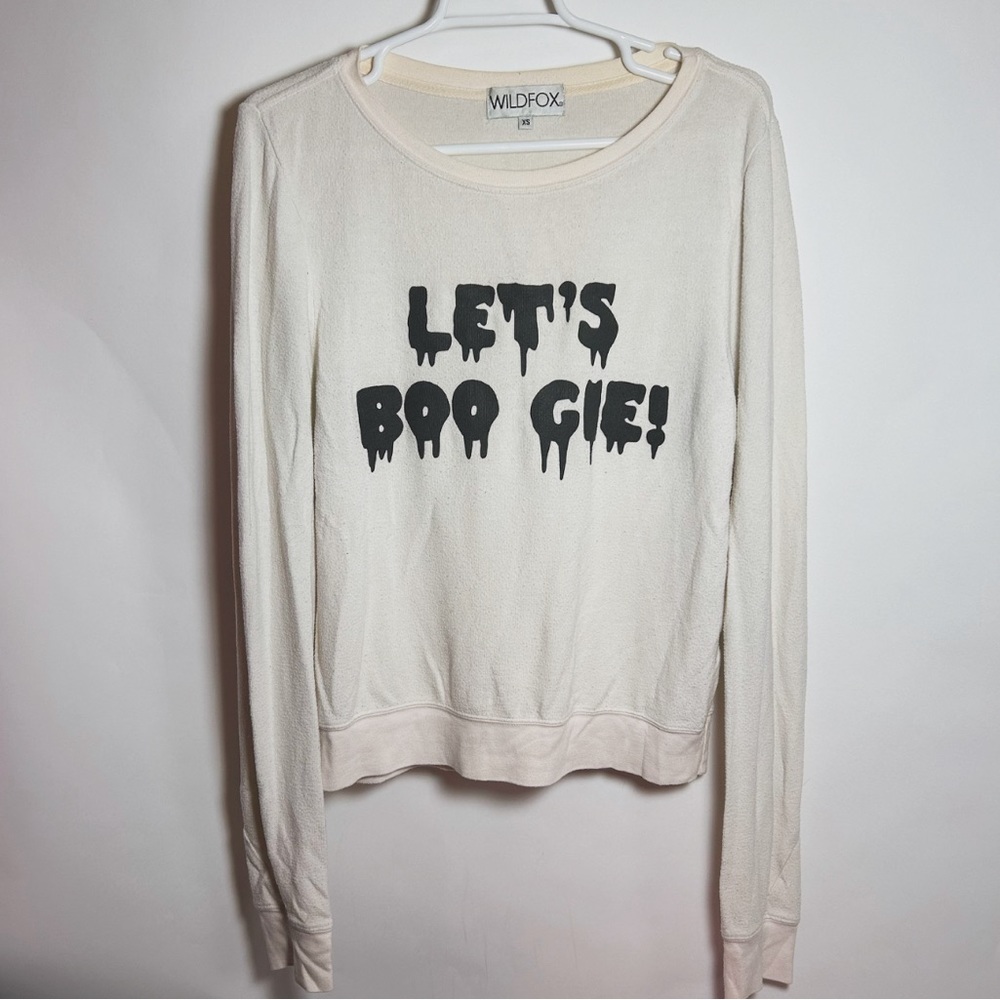 Let’s Boogie! Cream Colored Top By Wildfox.